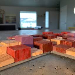 "Handmade Upcycled Wood Wall Art ""Redeemed" - thumbnail 4