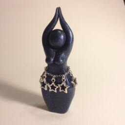 Nuit Goddess Story Statue - Statue, Figurine, Nuit, Nut, Star Goddess, Yule, Winter Solstice - thumbnail 4