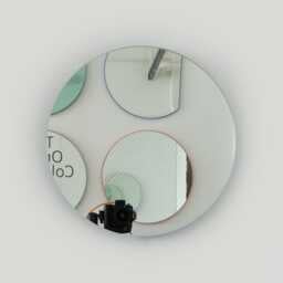 Orbis??? Round Frameless Contemporary Customisable Mirror - thumbnail 2