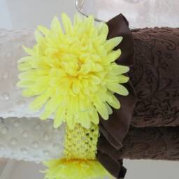 Personalized Brown Minky Baby Blanket, Ruffle Trim, Shower Gift, Usa Handcrafted - thumbnail 2