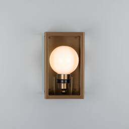 Hamilton Outdoor Box Lantern Wall Light 10.75 - thumbnail 3