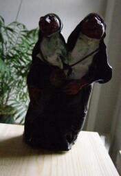 Weird Sisters, An Original & Unique Hand-Sculpted Siamese-Twin Nun Couple - thumbnail 3