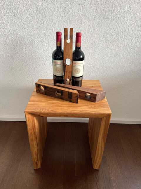 Magical Wine Holder/Bottle Rack Christmas Gift Butler Glass Idea - image 1