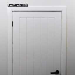 Let's Get Drunk Door Topper - Funny Home Bar Sign Birthday Gift For Him Or Her Man Cave Decor Party Housewarming - thumbnail 2