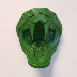 Snake Wall Art - Animal Mount- 3D Printed - thumbnail 3