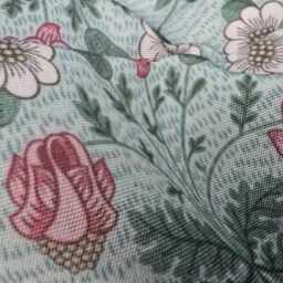 Daisy Duck Egg Outdoor, William Morris, Water Repellent Cushion, Garden Seating, Home Decor - thumbnail 4