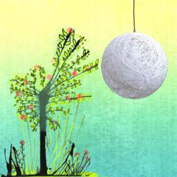 Sphere Pendant Light. Modern Lamp. Random Hanging Lamps. Globe Shadow Bedroom Light Fixture. Ceiling - 40cm-16 - thumbnail 1
