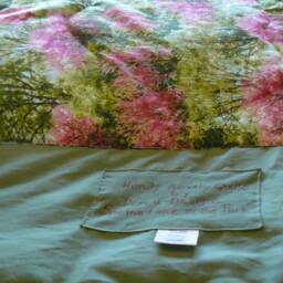 Springtime in The Park Quilt - Folds Into A Pillow - Quillow - thumbnail 3