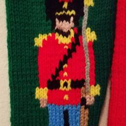 Personalized Hand Knitted Christmas Stocking - thumbnail 3