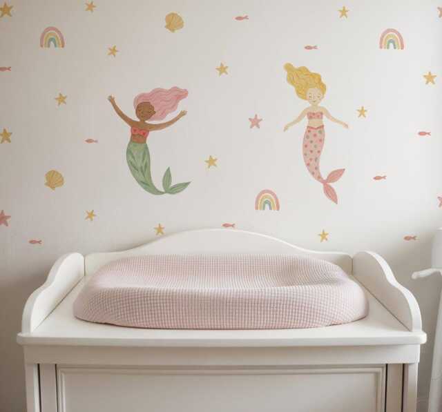 Mermaid Dreams Nursery Wall Stickers - image 1