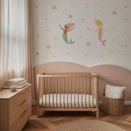 Mermaid Dreams Nursery Wall Stickers - thumbnail 3