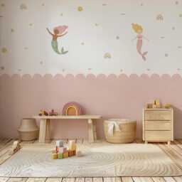 Mermaid Dreams Nursery Wall Stickers - thumbnail 2