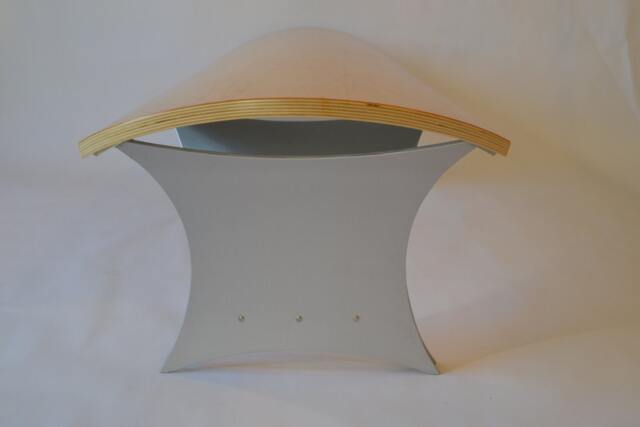 Winged Bench With Birdseye Maple Top - image 1