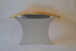 Winged Bench With Birdseye Maple Top - thumbnail 1