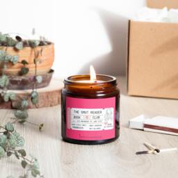 Bookish Candle For Smut Reader Book Club - Booktok Soy Scented Gift - thumbnail 3