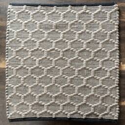 Hand Woven , Handmade Carpet Modern Style New Zealand Wool & Blended Indoor Rug. Entryway Or Runner - Therugbasket - thumbnail 4