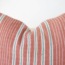 Brown Tribal Hemp Hand Woven Natural Dye Color Hmong Lumbar Pillow Cover - thumbnail 2