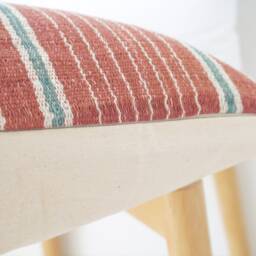 Brown Tribal Hemp Hand Woven Natural Dye Color Hmong Lumbar Pillow Cover - thumbnail 3