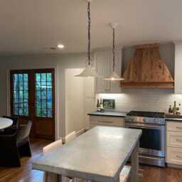 White Ceramic Pendant Lamp Chain Rustic Handmade Light Kitchen Island Lighting Farmhouse Gothic Chandelier - thumbnail 3