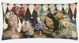 Designer Guild Christian Lacroix The Curieux Argile 60x30cm Bolster Cover - thumbnail 1