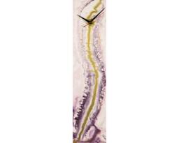 Modern Wall Clock Purple Home Decor Abstract Art, Unique Clock Decor, Contemporary Art in The UK
