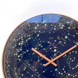 Glow in The Dark Star Clock Celestial Constellations, Galaxy Wall Art - thumbnail 3