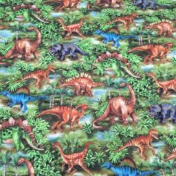 Dinosaur Pillow Blanket, Green, Brown, Dinosaurs, Dino, Fleece, Boy, Quilted, Travel, Camping - thumbnail 4