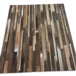Cowhide Rug. Stripes 1.4 X 1.8M Peau De Vache. Cow Hide Rug Skin - thumbnail 2