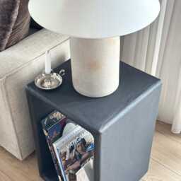 Luno Side Table, Micro Concrete Texture - thumbnail 4