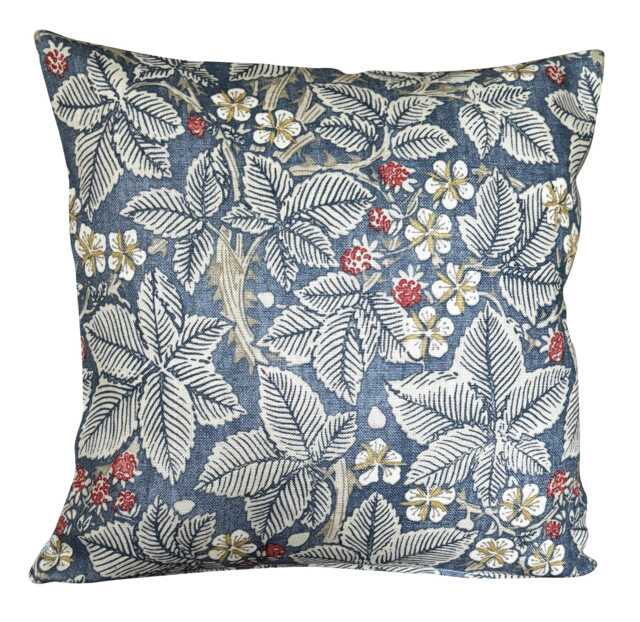 William Morris Bramble Mineral Slate Cushion Cover