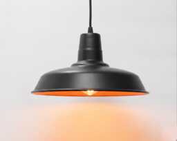Matte Black Hanging Light, Industrial Pendant Lamp, Modern Ceiling Vintage Kitchen Lighting, Fixture Ceiling