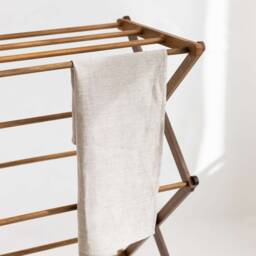 Washed Linen Towel Set, Sand Beige, Hand & Bath - thumbnail 3