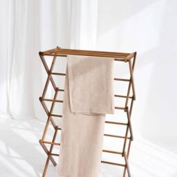 Washed Linen Towel Set, Sand Beige, Hand & Bath - thumbnail 2