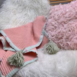 Baby Blanket, Waffle Piquee Blanket - thumbnail 3