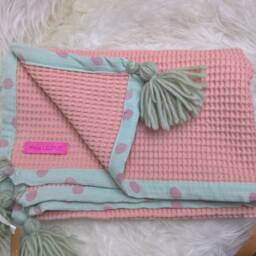 Baby Blanket, Waffle Piquee Blanket - thumbnail 4