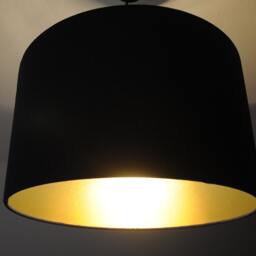 "Lampshade""Gold-Navy" - thumbnail 2