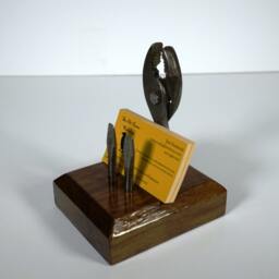 Business Card Holder Made From Upcycled Tools - thumbnail 2