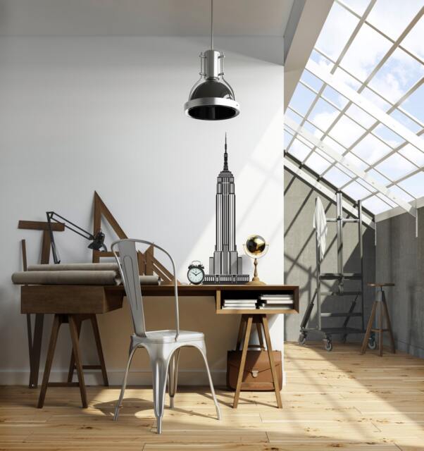 New York City Empire State Building - Wall Decal Custom Vinyl Art Stickers - image 1
