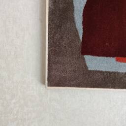 Tufted Abstract Wall Art With Wooden Frame - thumbnail 4