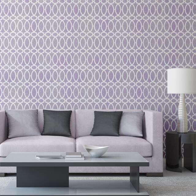 Wall Moroccan Stencil Trisha, Allover Template For Diy Project Home Decor - image 1