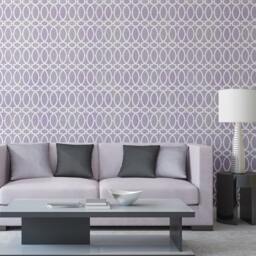 Wall Moroccan Stencil Trisha, Allover Template For Diy Project Home Decor - thumbnail 1