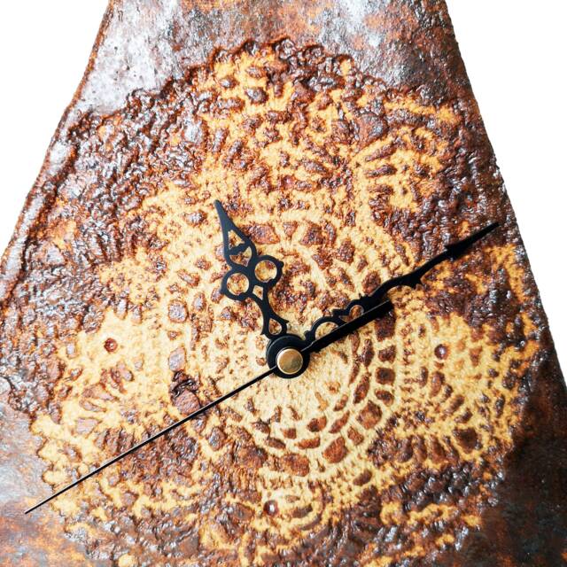 Tetraclock Ceramic Clock - The Best Original Unique Gift For Loved Ones, Handmade Clock, Desk Bracket Eco Friendly - image 1