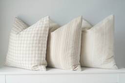 Combo Pillow Set Of 3 Neutral Pillow Cover - thumbnail 1