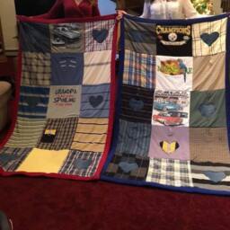 Country Patch Blanket, Custom Memory Loved Ones Blanket - thumbnail 3