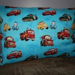 Blue Cotton Pillow Case/ Newborn Toddler Children Kids Case/Boy's Case / - thumbnail 4