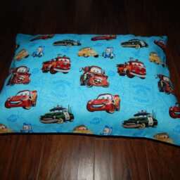 Blue Cotton Pillow Case/ Newborn Toddler Children Kids Case/Boy's Case / - thumbnail 2
