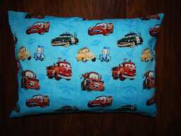 Blue Cotton Pillow Case/ Newborn Toddler Children Kids Case/Boy's Case / - thumbnail 1