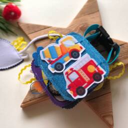 Personalised Felt Quiet Book From 6 Month To 2 Years, Educational Book, Felt Busy Book, Baby Activity Book. Kids - thumbnail 4
