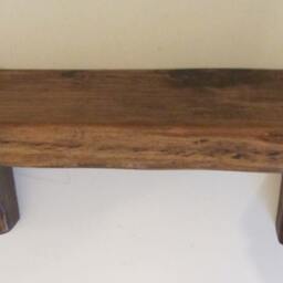 Chunky Rustic Reclaimed Plank Wood Shelf , Farmhouse Style Kitchen/Bathroom Shabby Chic - thumbnail 3