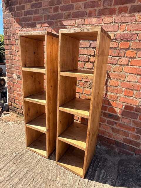 Personalised Handmade Record Cube Box Storage Unit, Vinyl Unit Shelf - image 1